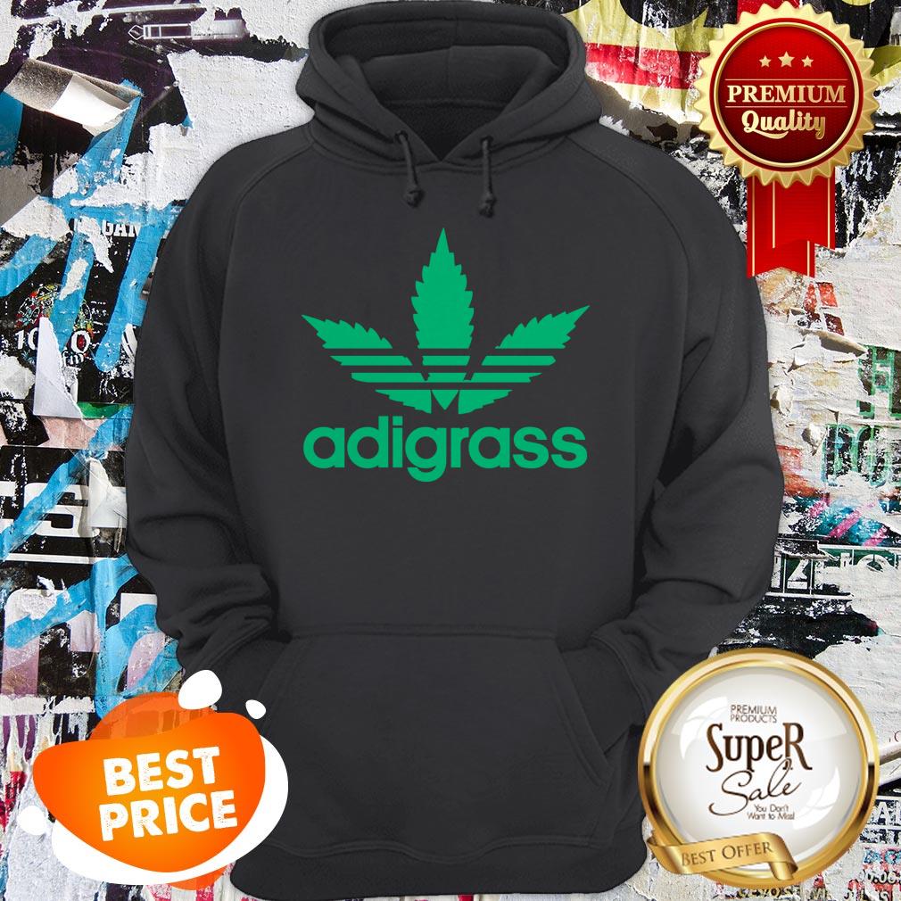 Nice Adidas Adigrass Weed Cannabis Shirt