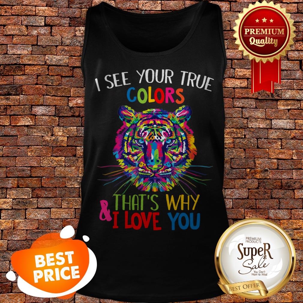 Nice Autism Awareness Tiger It’s OK To Be Different & I Love You Shirt