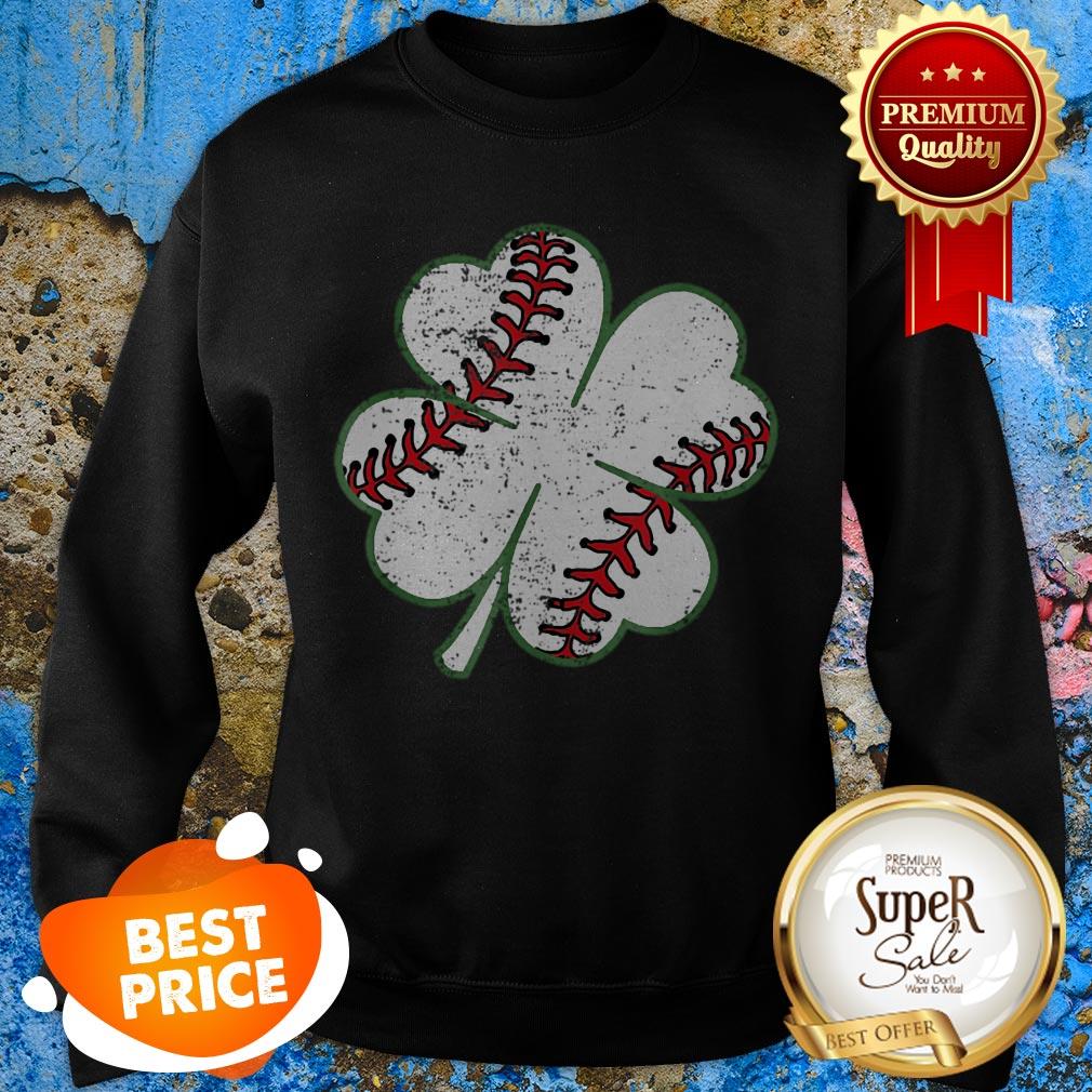 Nice Baseball St Patricks Day Boys Men Catcher Pitcher Shamrock Shirt