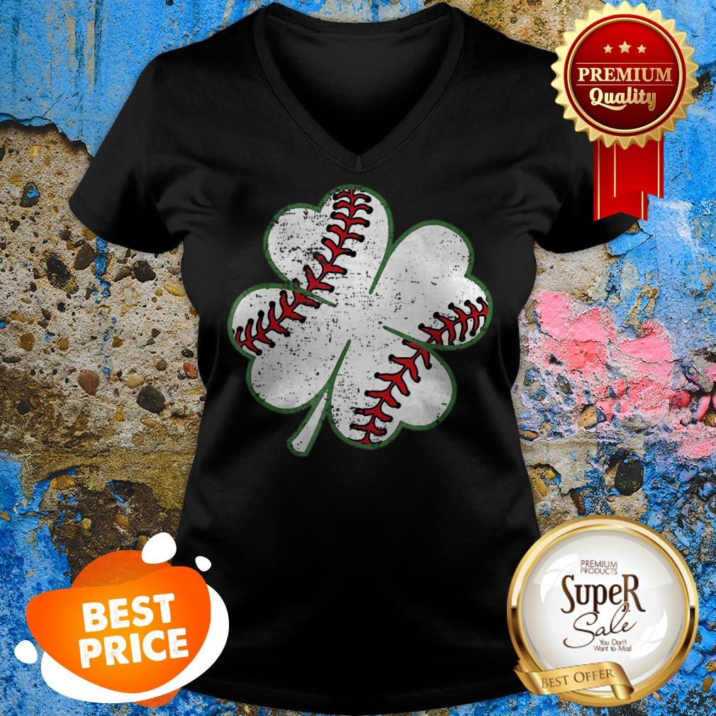 Nice Baseball St Patricks Day Boys Men Catcher Pitcher Shamrock Shirt