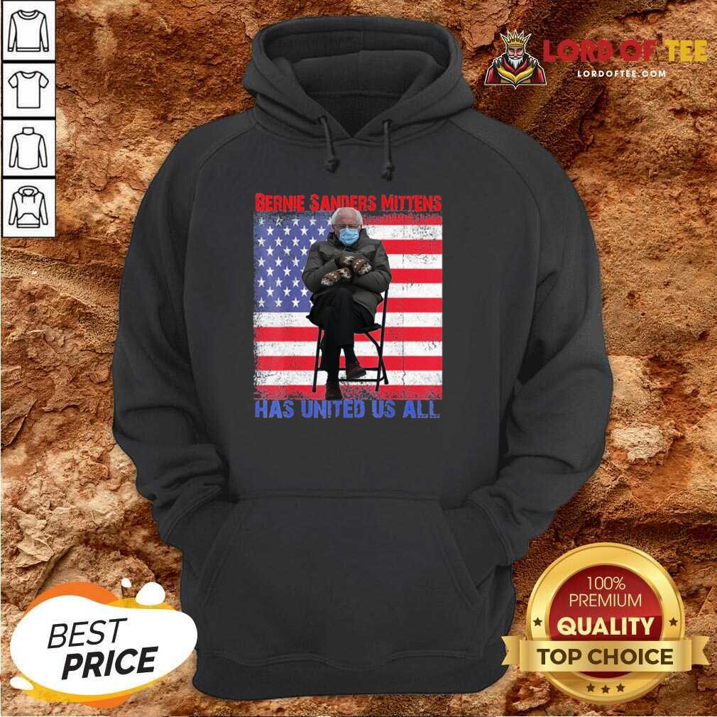 Nice Bernie Sanders Mittens Sitting Inauguration USA Flag Shirt