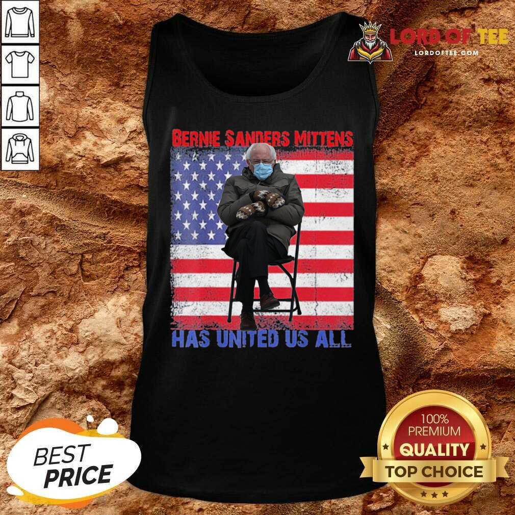 Nice Bernie Sanders Mittens Sitting Inauguration USA Flag Shirt