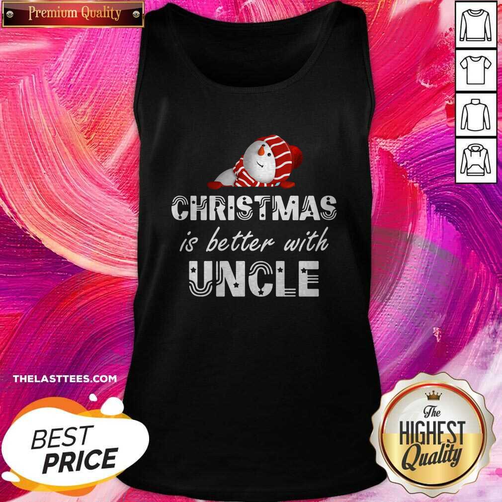 Nice Christmas Is Better With Uncle Shirt