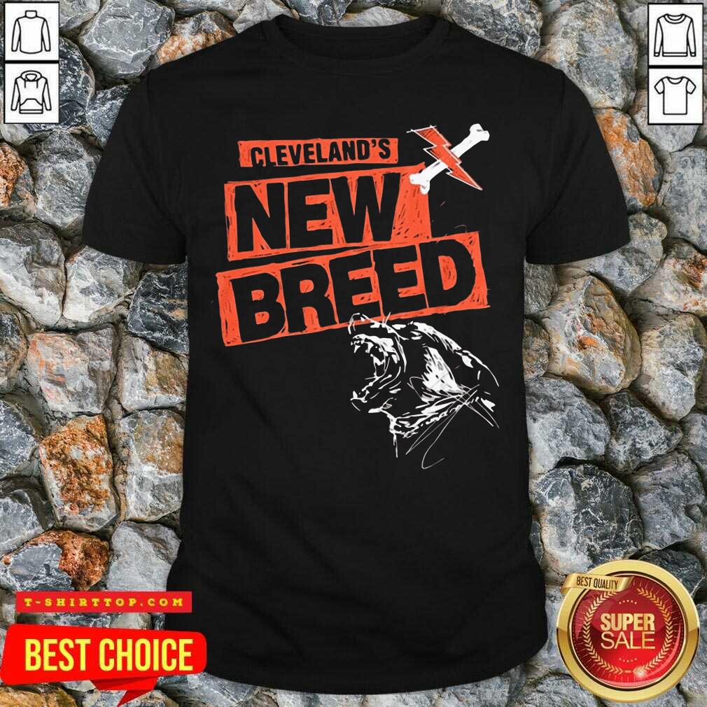 Nice Cleveland Football New Breed T-Shirt