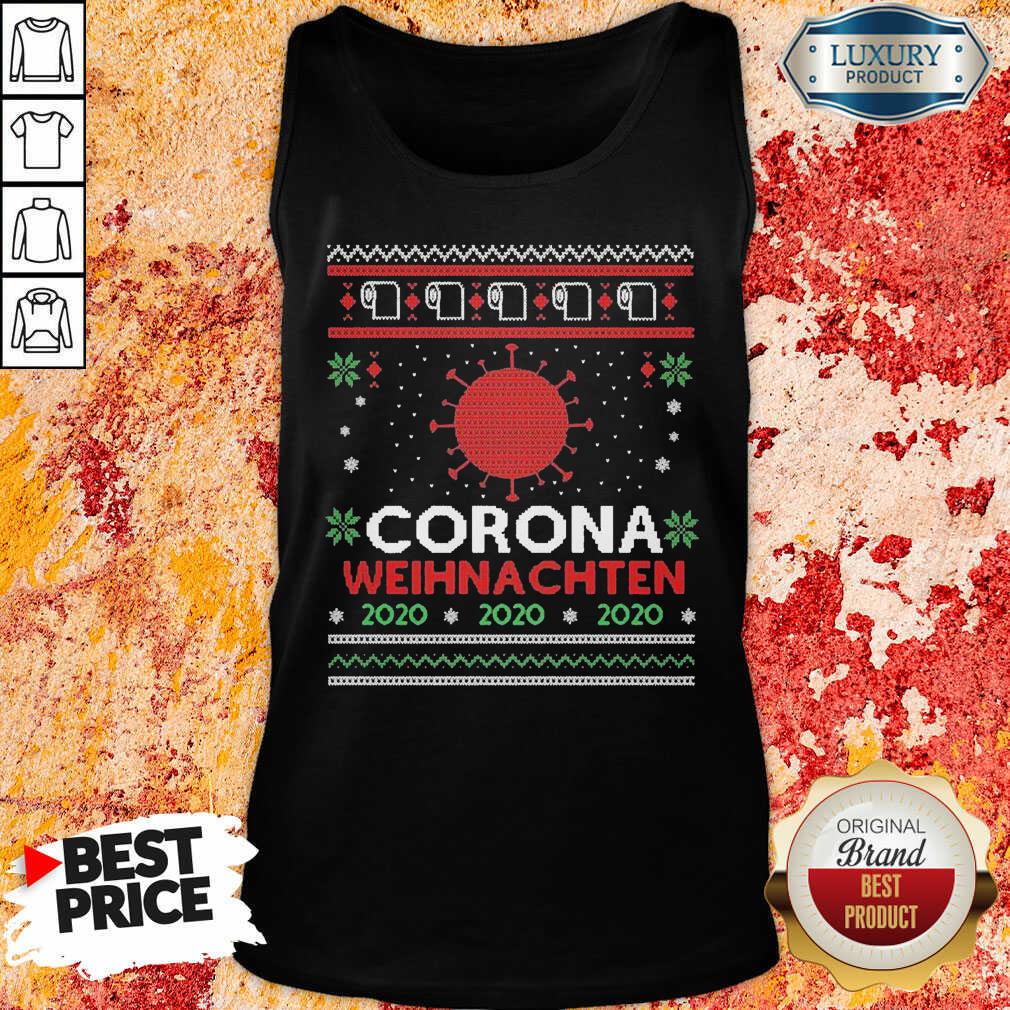 Nice Corona Weihnachten 2020 Ugly Christmas Shirt