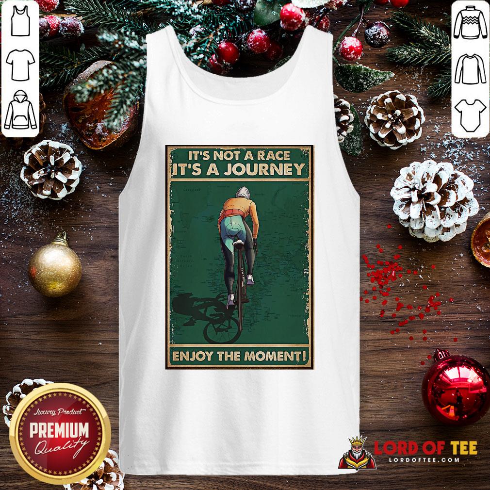 Nice Cycling It’s Not A Race It’s A Journey Enjoy The Moment Shirt