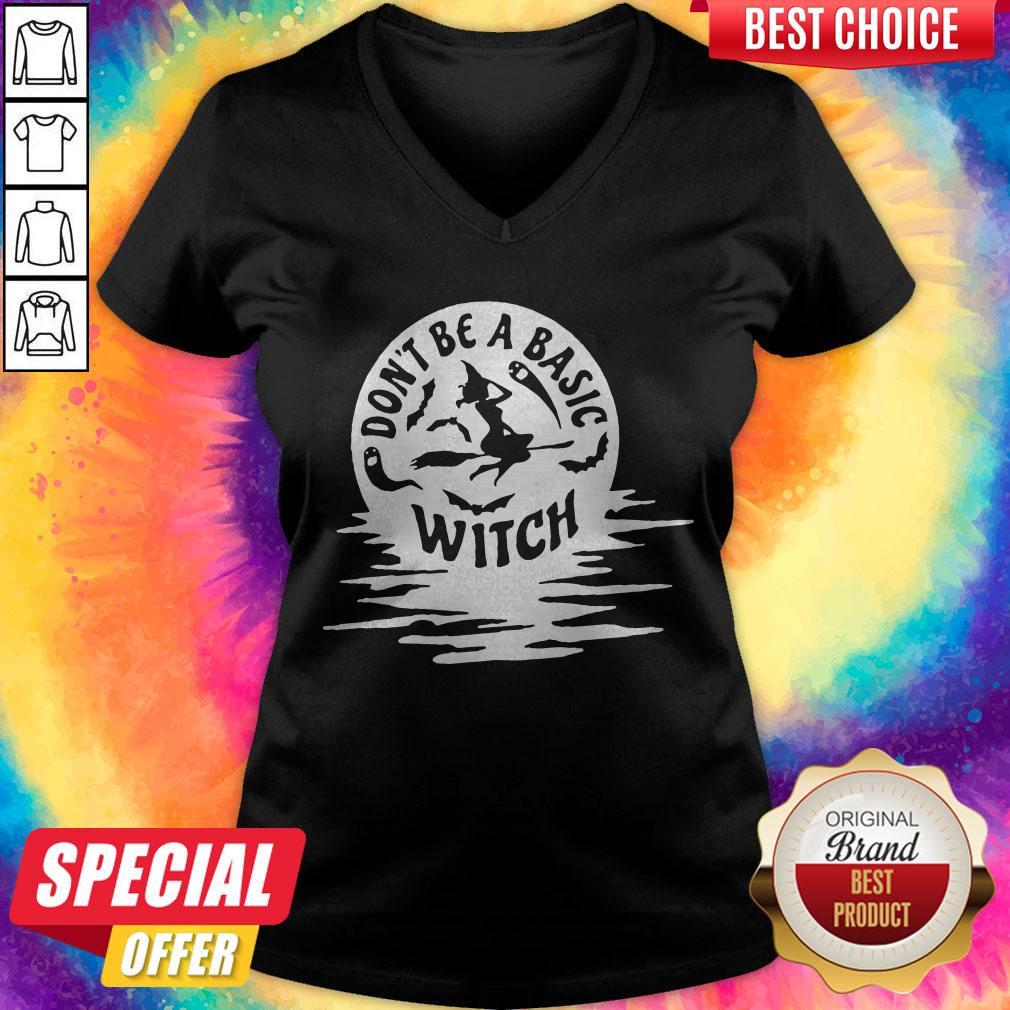Nice Don’t Be A Basic Witch Halloween Shirt