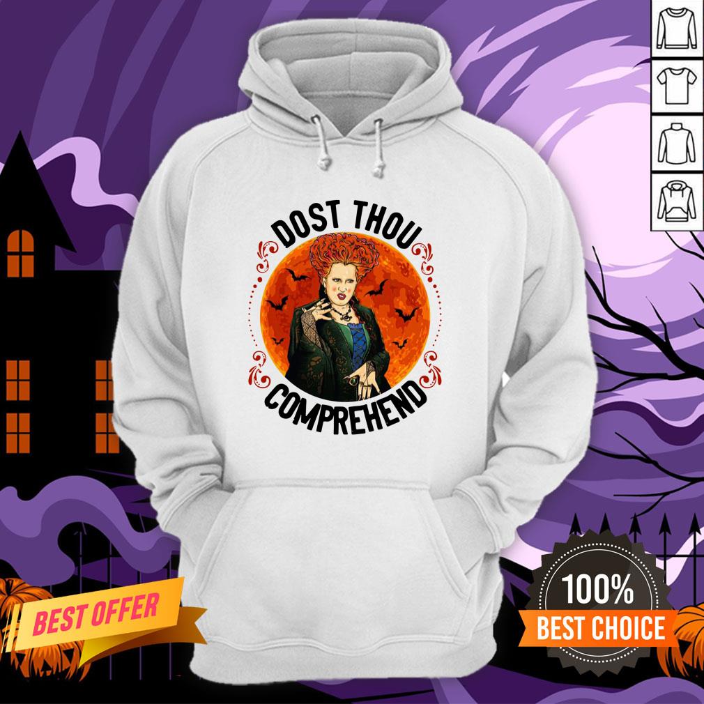 Nice Dost Thou Comprehend Moon Halloween Shirt