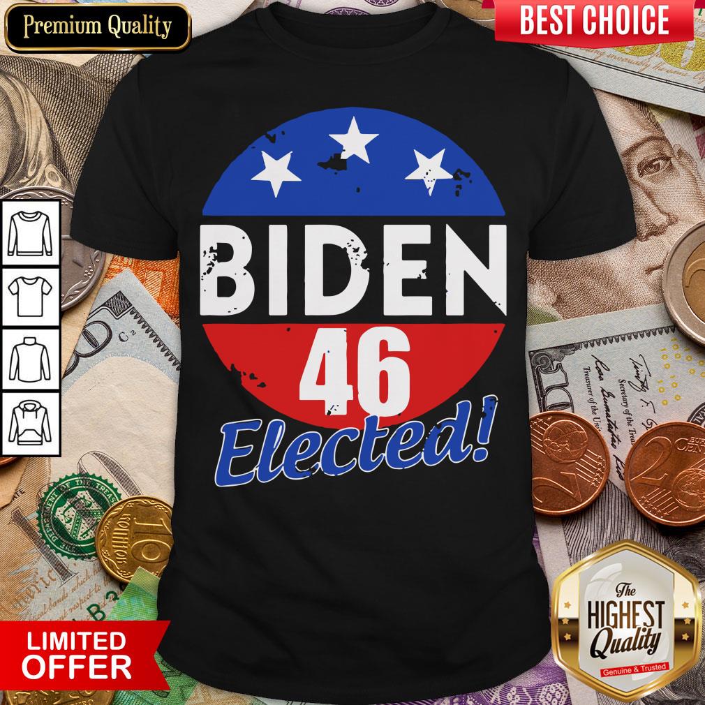 Nice Elected Celebrate Joe Biden 46th President 2020 Shirt