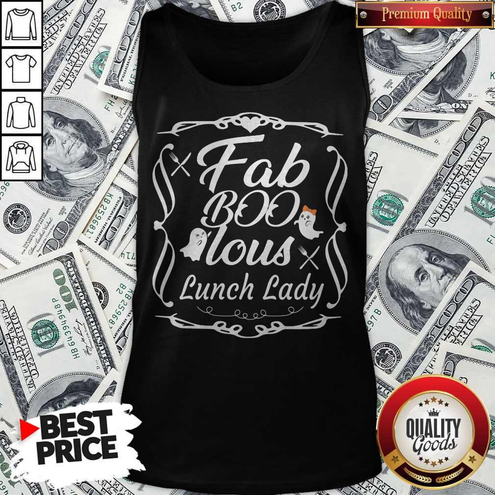 Nice Fab Boo Lous Luch Lady Ghost Halloween Shirt