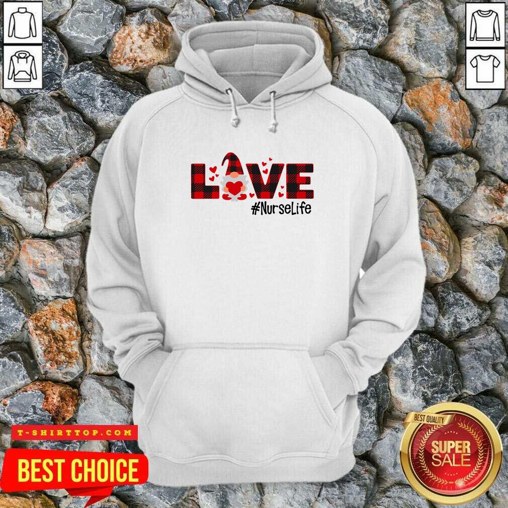 Nice Gnome Love Valentine #Nurse Life T-shirt