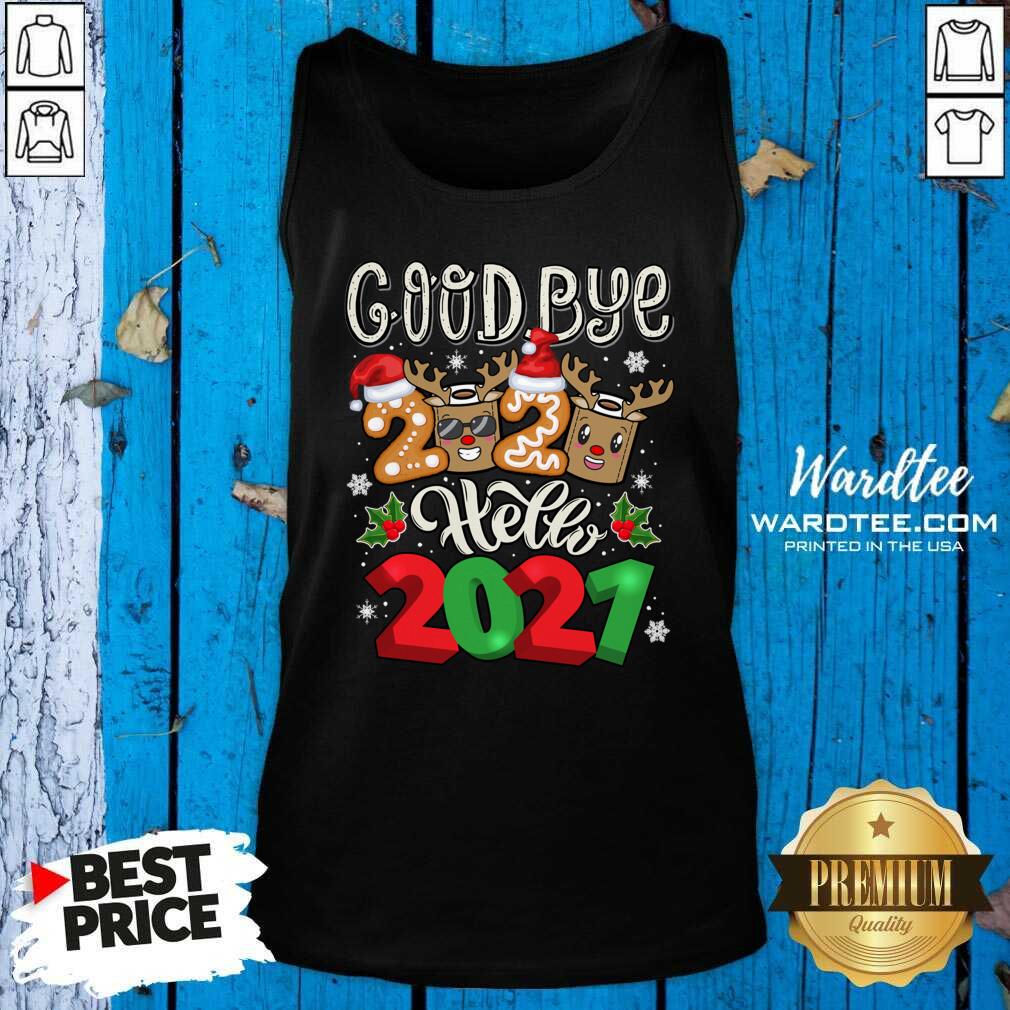 Nice Goodbye 2020 Hello 2021 Merry Christmas Shirt