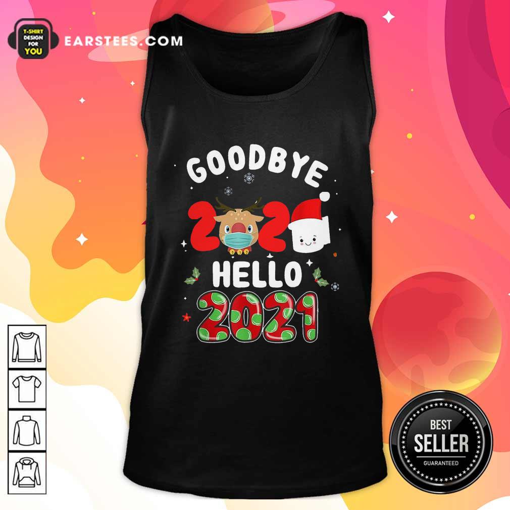Nice Goodbye 2020 Toilet Paper Santa Hello 2021 Shirt
