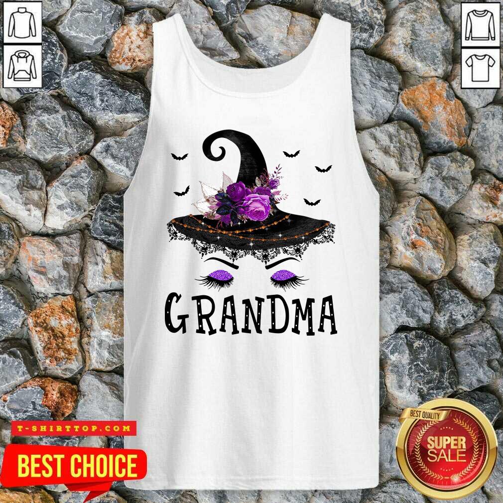 Nice Grandma Witch Hat Halloween Shirt
