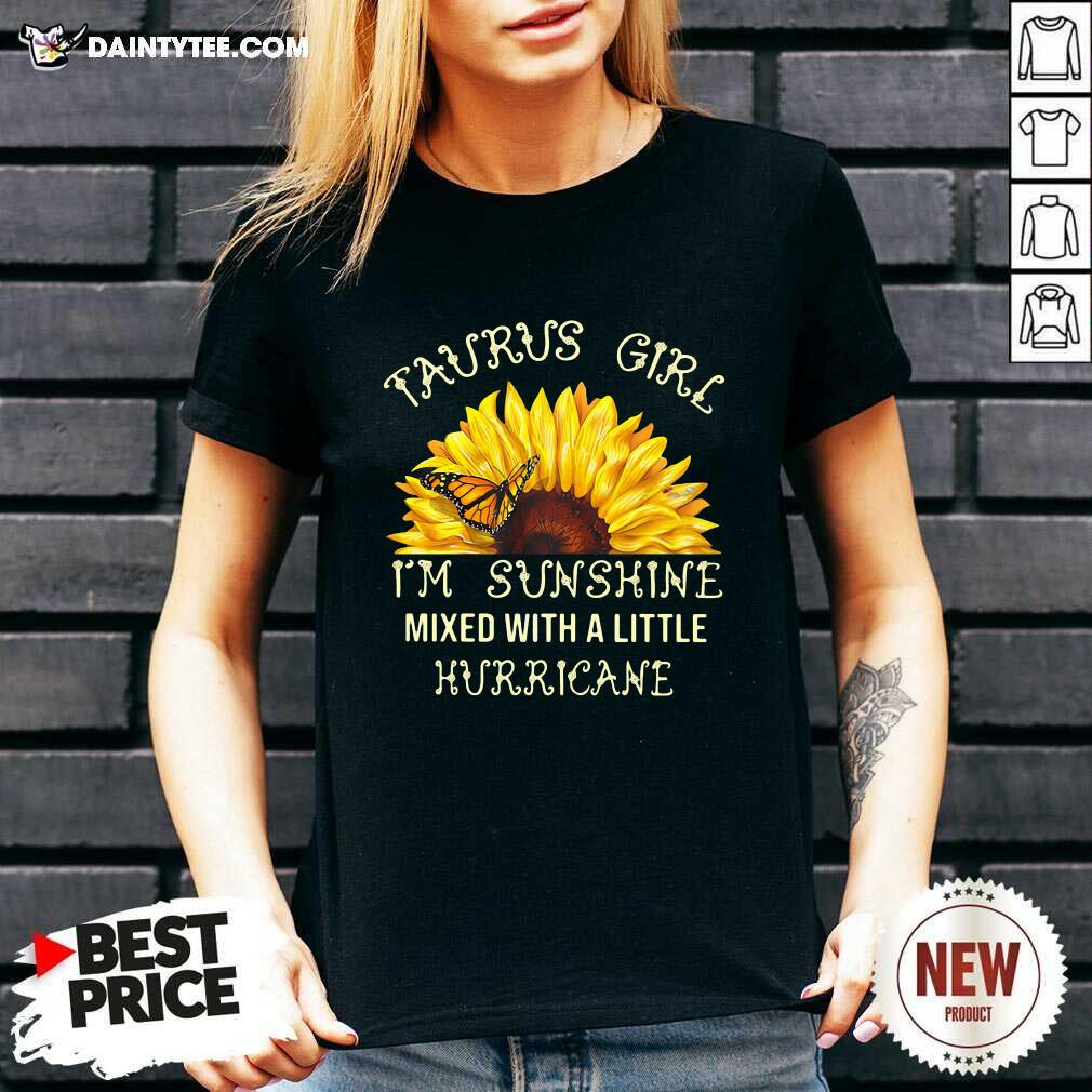 Nice July Girl I’m Sunshine Mixed With A Little Hurricane Shirt