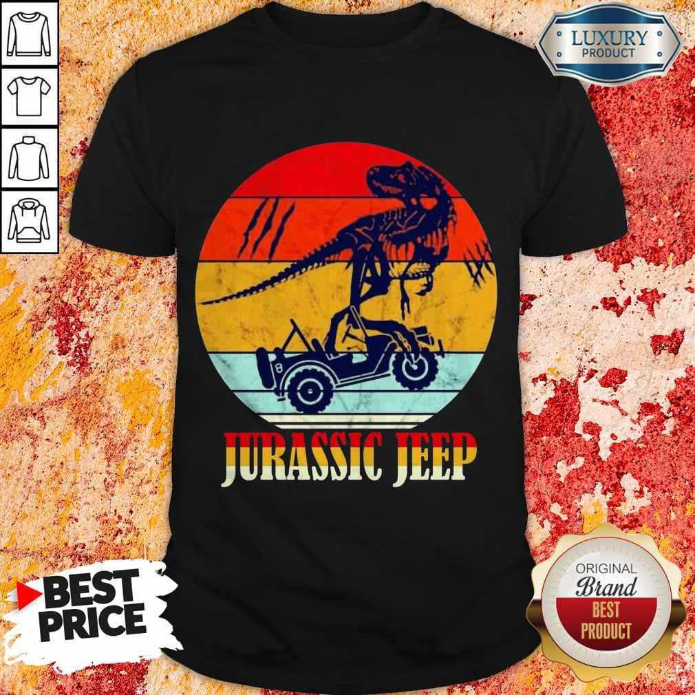 Nice Jurassic Jeep Vintage Halloween Shirt