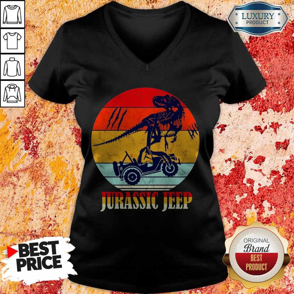 Nice Jurassic Jeep Vintage Halloween Shirt