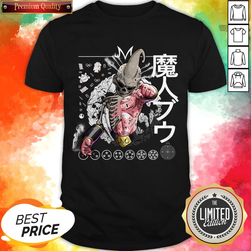 Nice Kid Buu Majin Skull Dragon Ball Bu Vegeta Goku Shirt