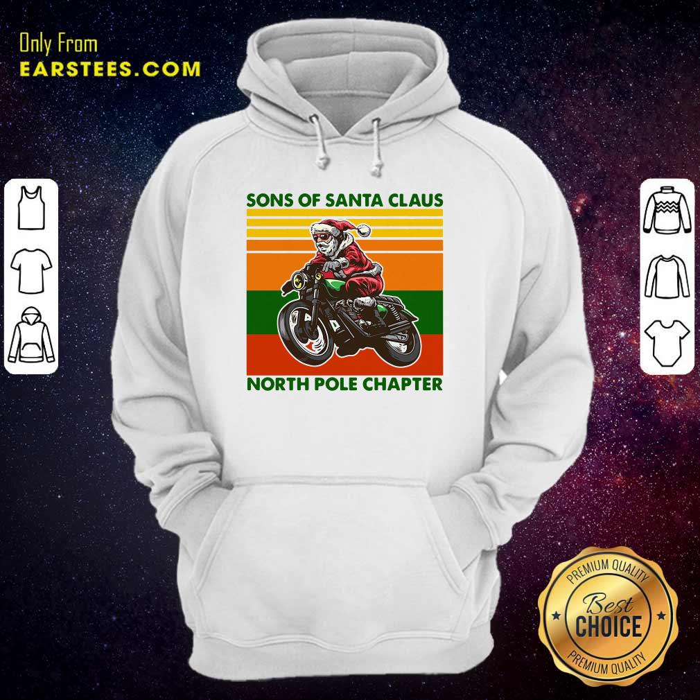 Nice Motorcycle Sons Of Santa Claus North Pole Chapter Christmas Shirt