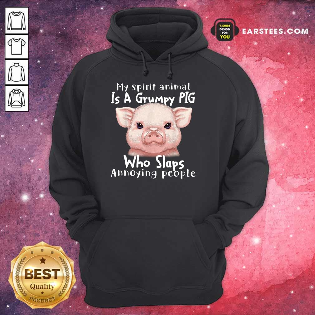 Nice My Spirit Animal Is A Grumpy Pig Shirt