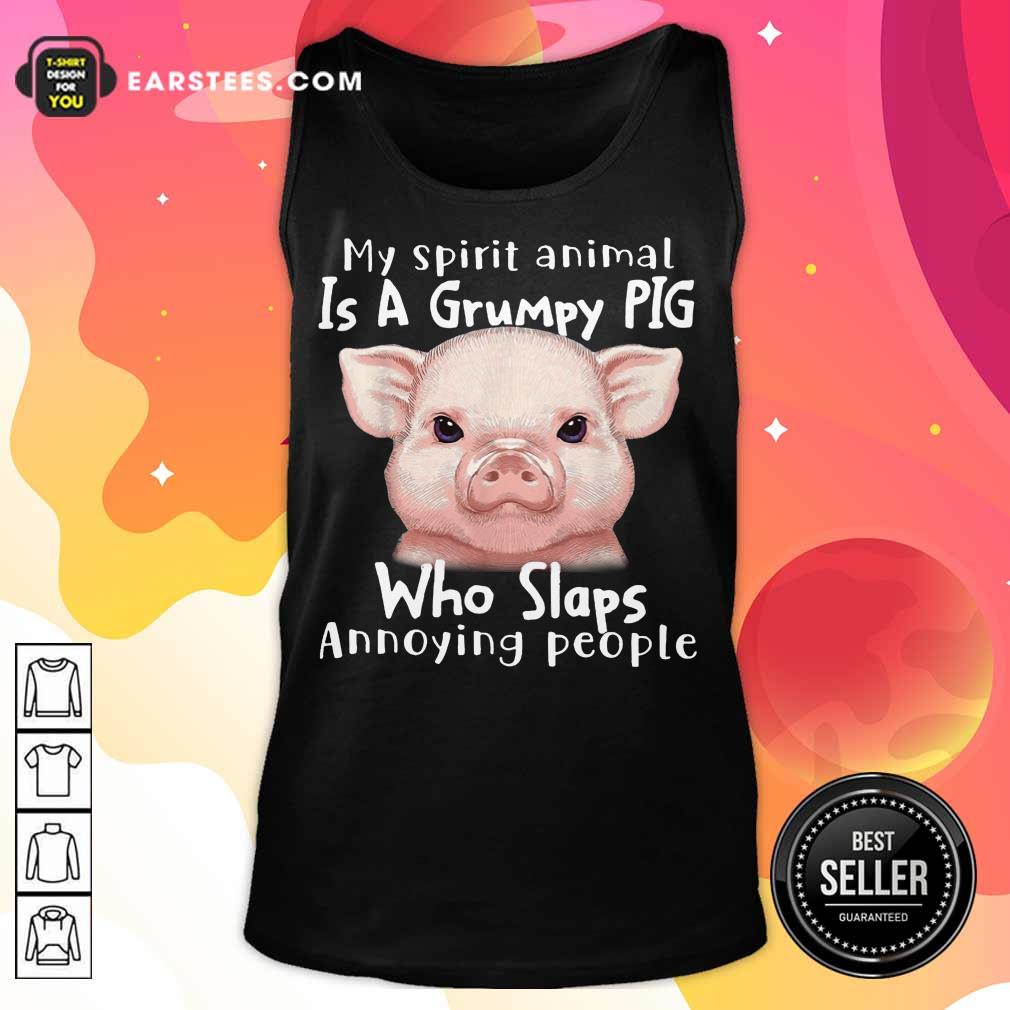 Nice My Spirit Animal Is A Grumpy Pig Shirt