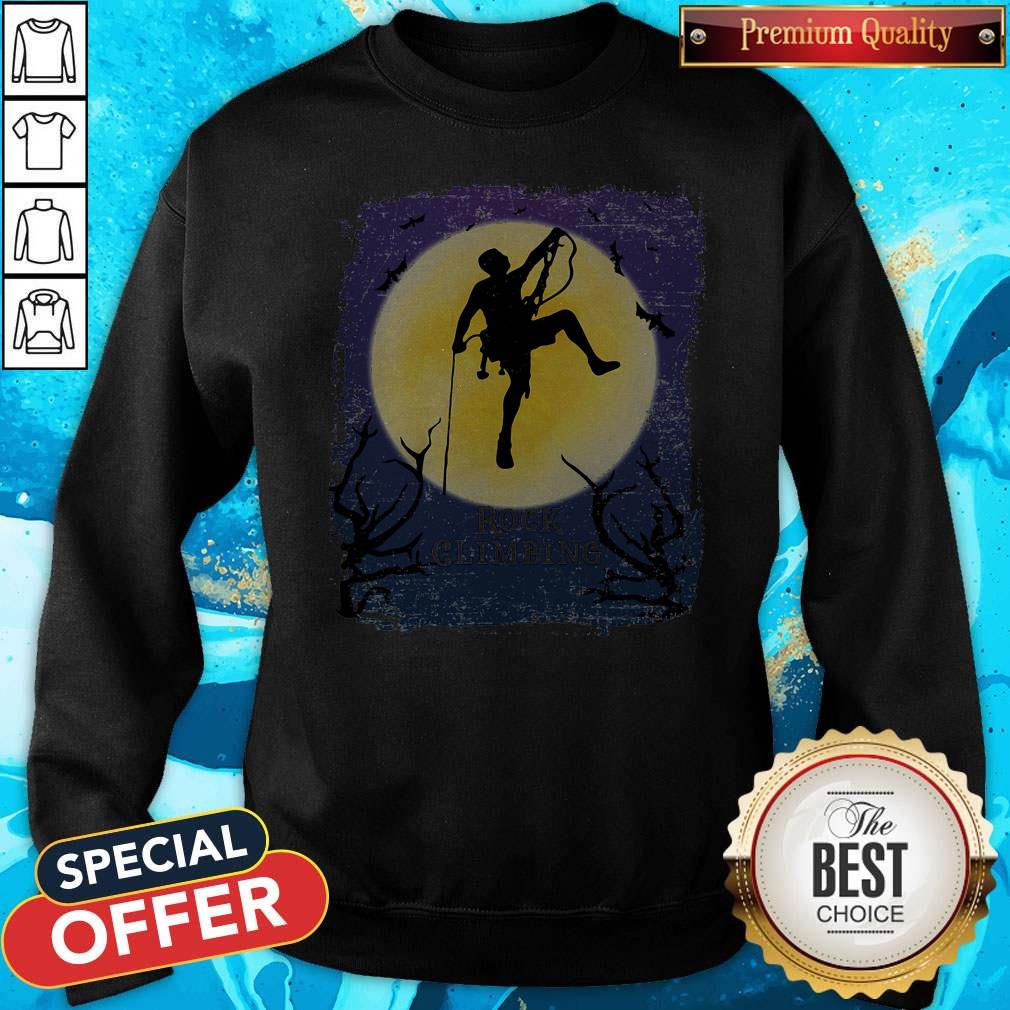 Nice Official Rock Climbing Halloween Shirt