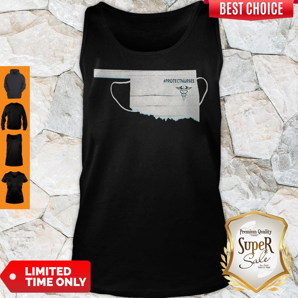 Nice Oklahoma Face Mask Protect Nurses Shirt