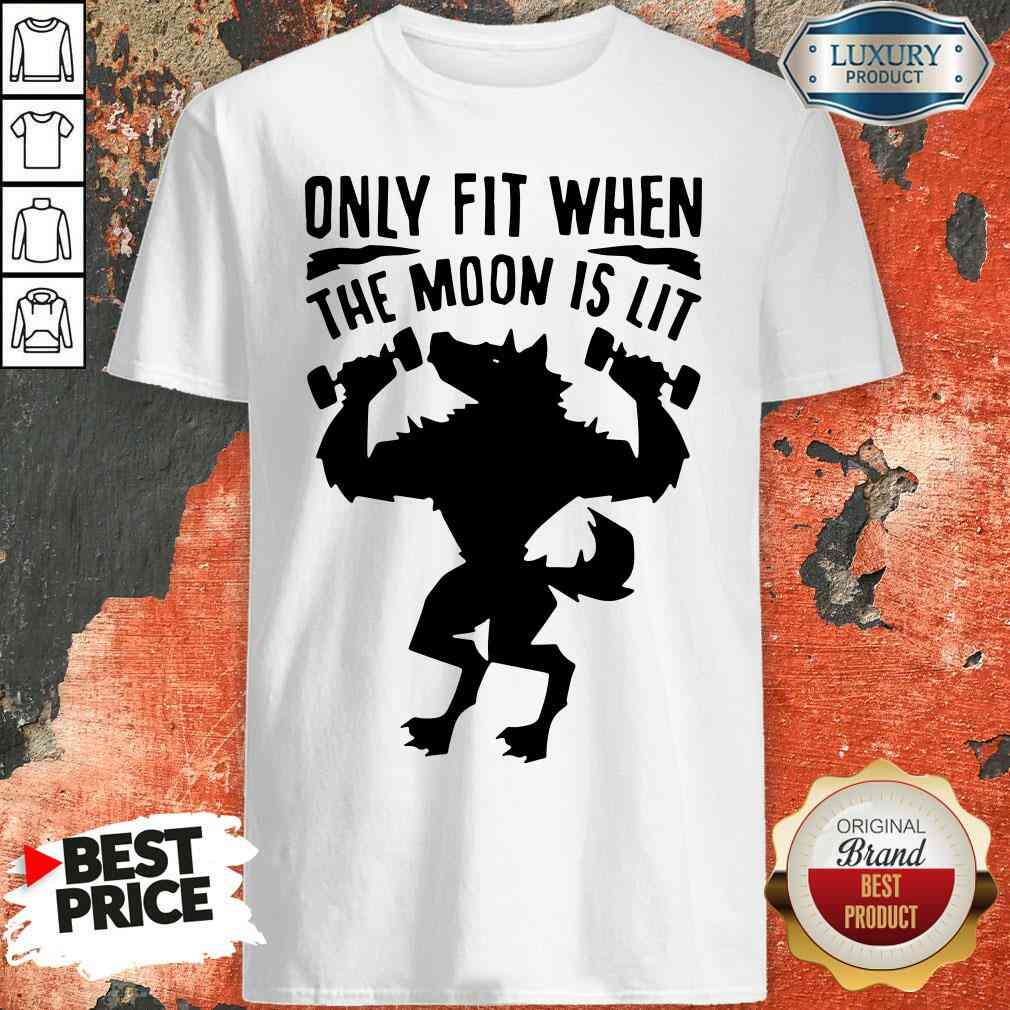 Nice Only Fit When The Moon Is Lit Shirt