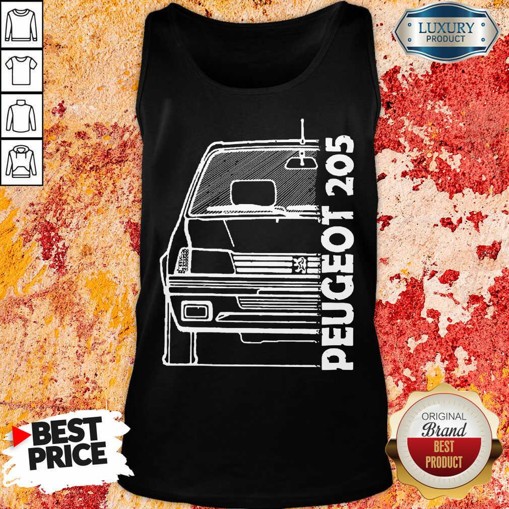 Nice Peugeot 205 Shirt