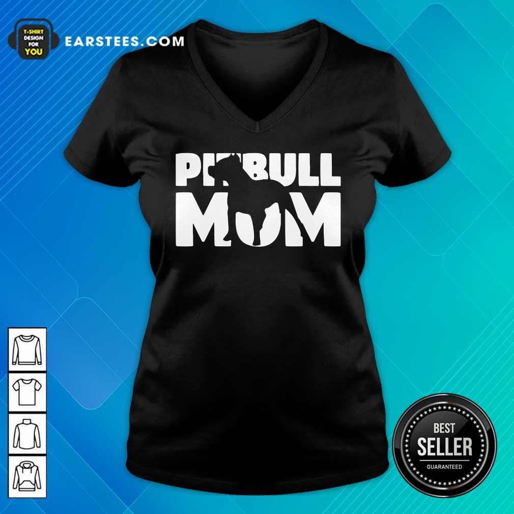Nice Pitbull Mom Shirt