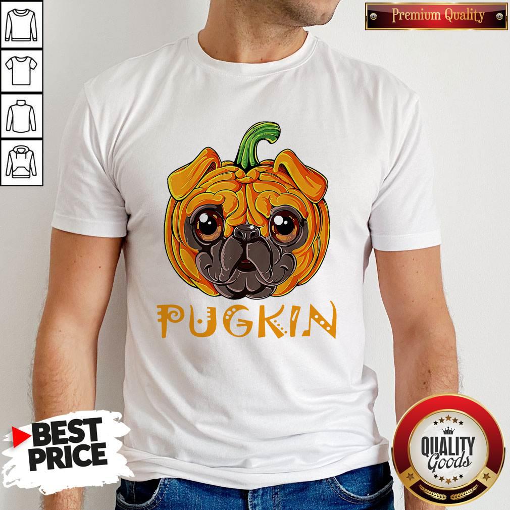 Nice Pugkin Pug Pumpkin Halloween Shirt