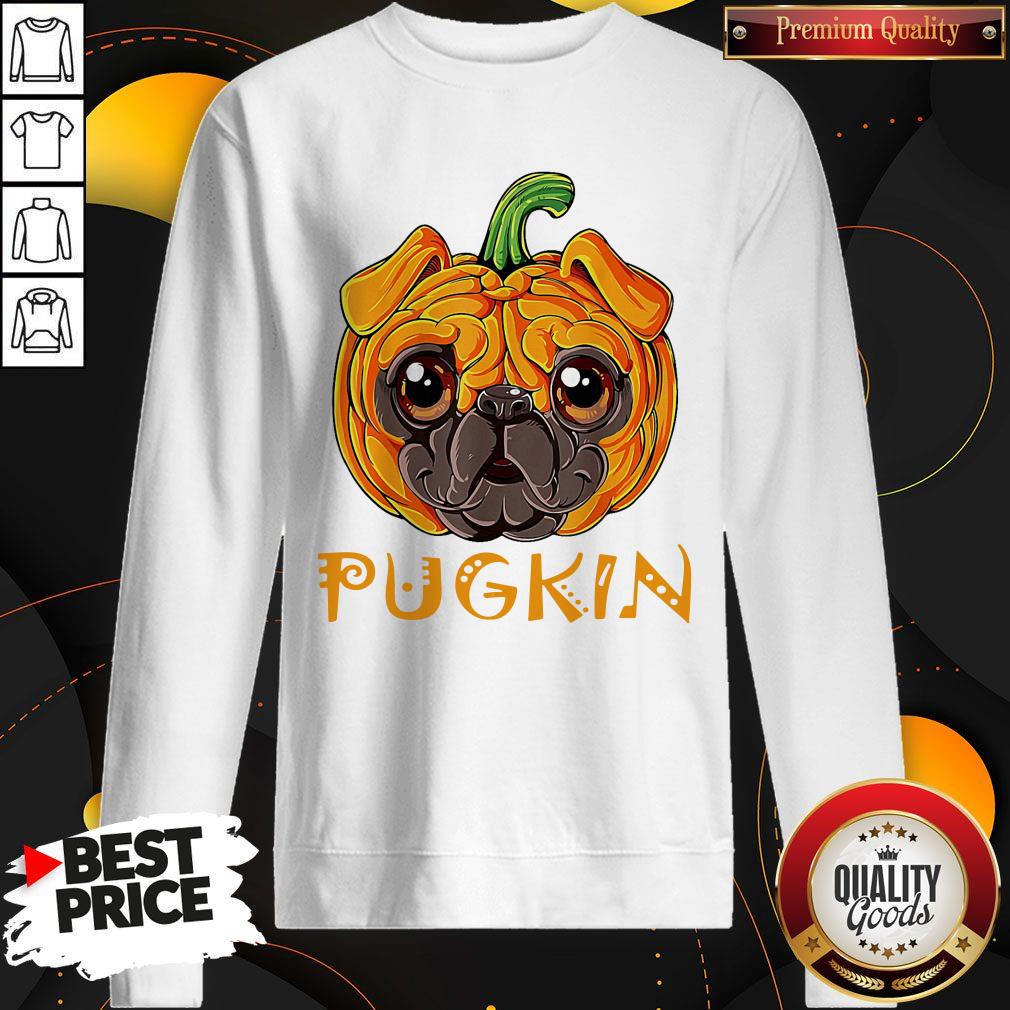 Nice Pugkin Pug Pumpkin Halloween Shirt