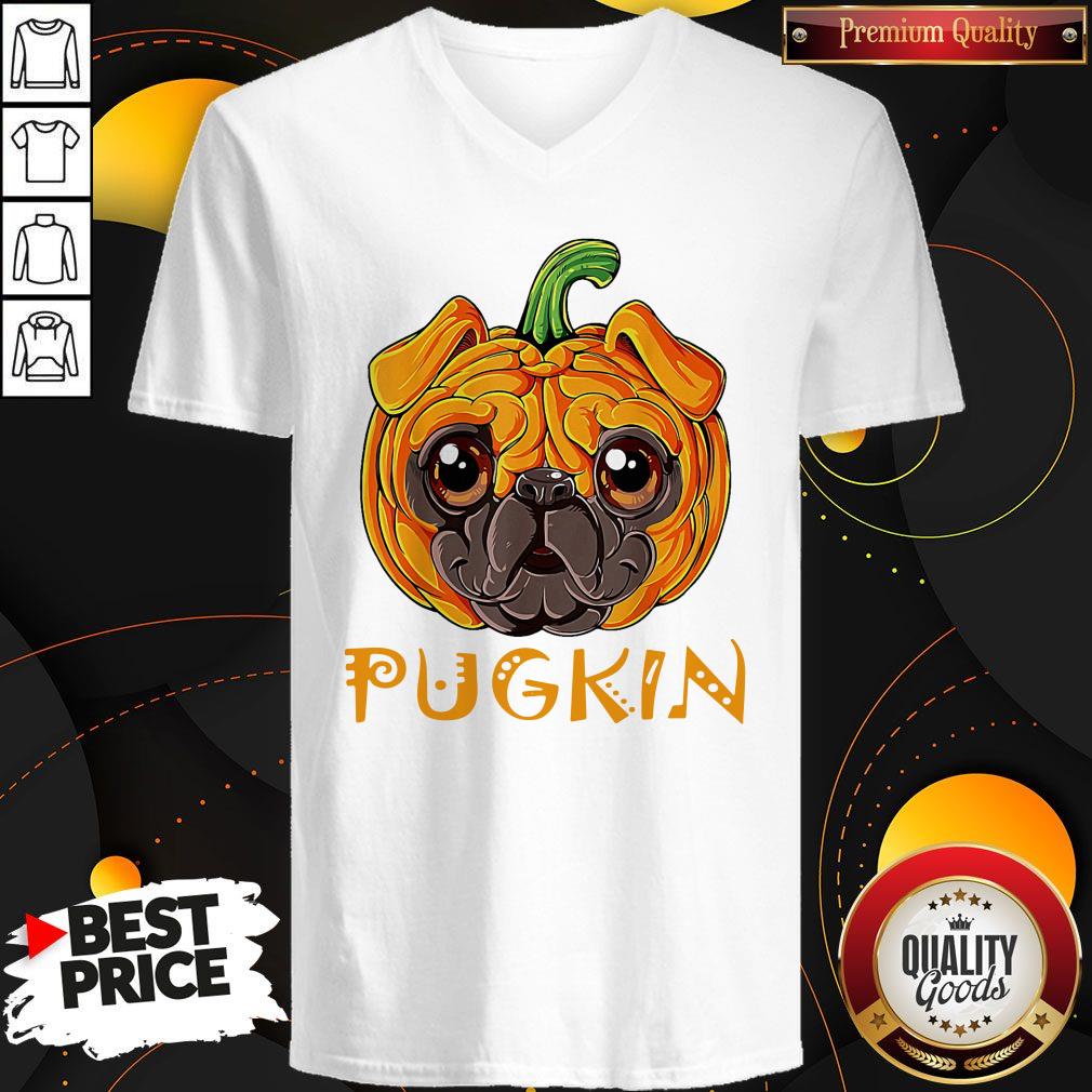 Nice Pugkin Pug Pumpkin Halloween Shirt