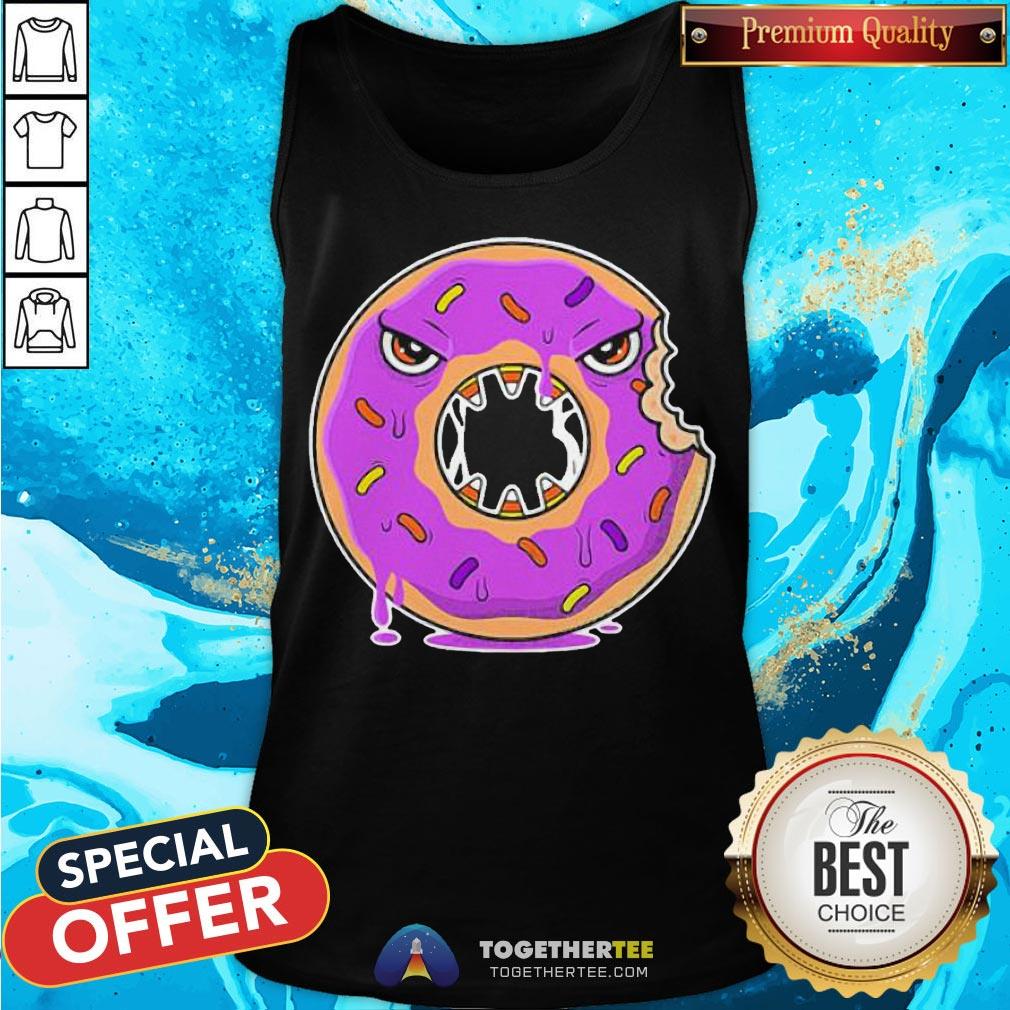 Nice Scary Donut Costume Happy Halloween Shirt