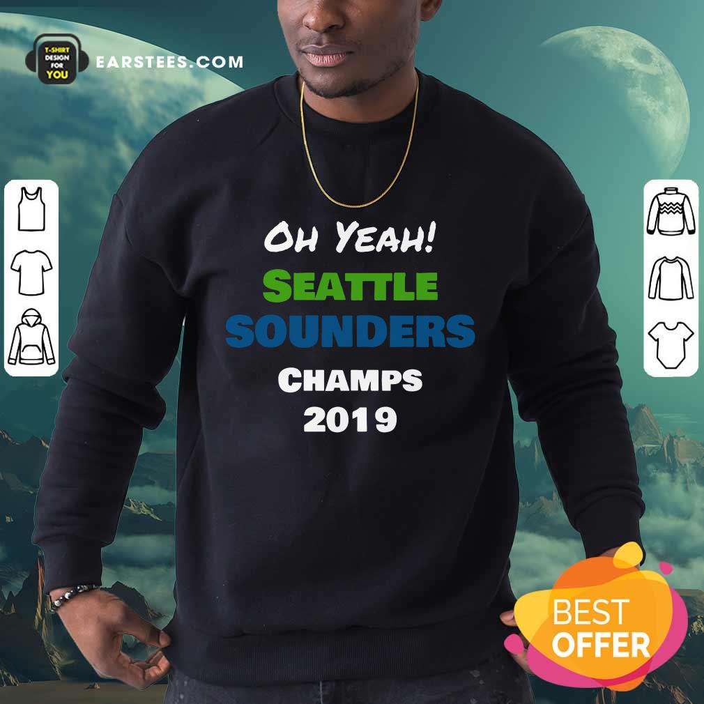Nice Seattle Sounders Champs 2019 Shirt
