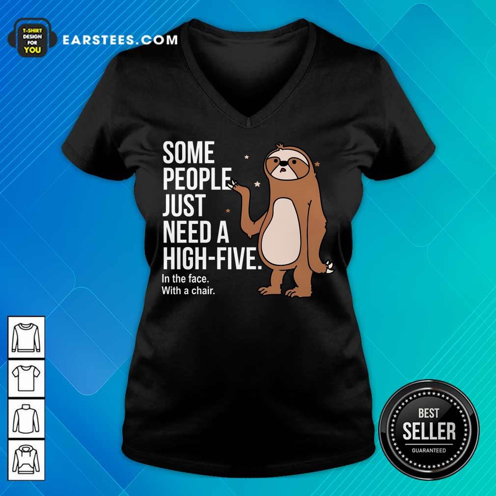Nice Sloth Just Need A High Five Shirt