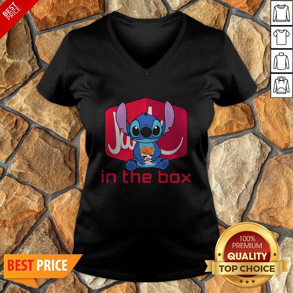 Nice Stitch Hug Jack In The Box Shirt