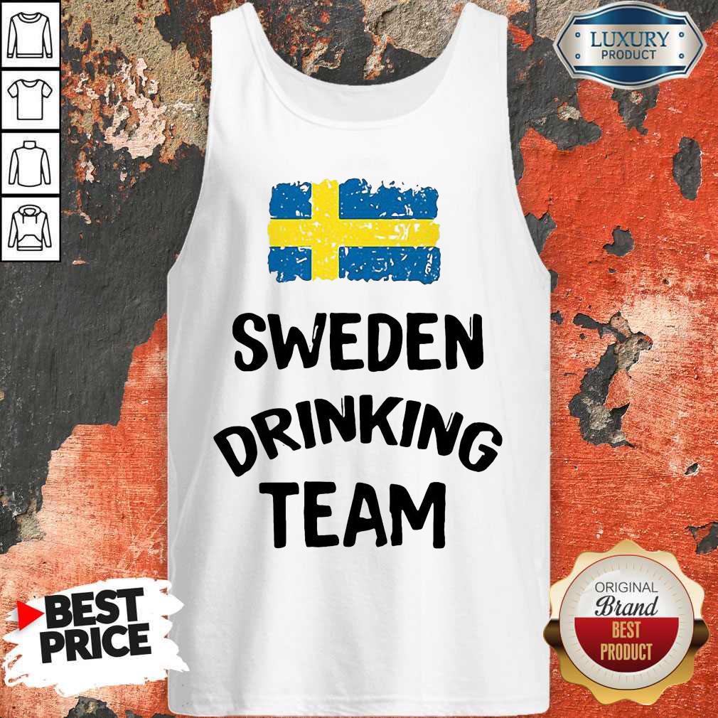 Nice Sweden Drinking Team Shirt