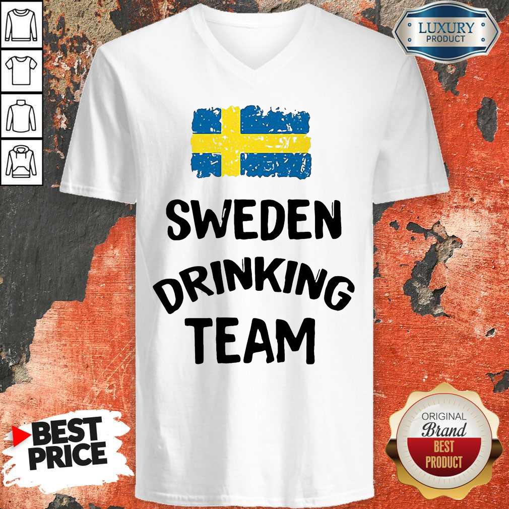 Nice Sweden Drinking Team Shirt