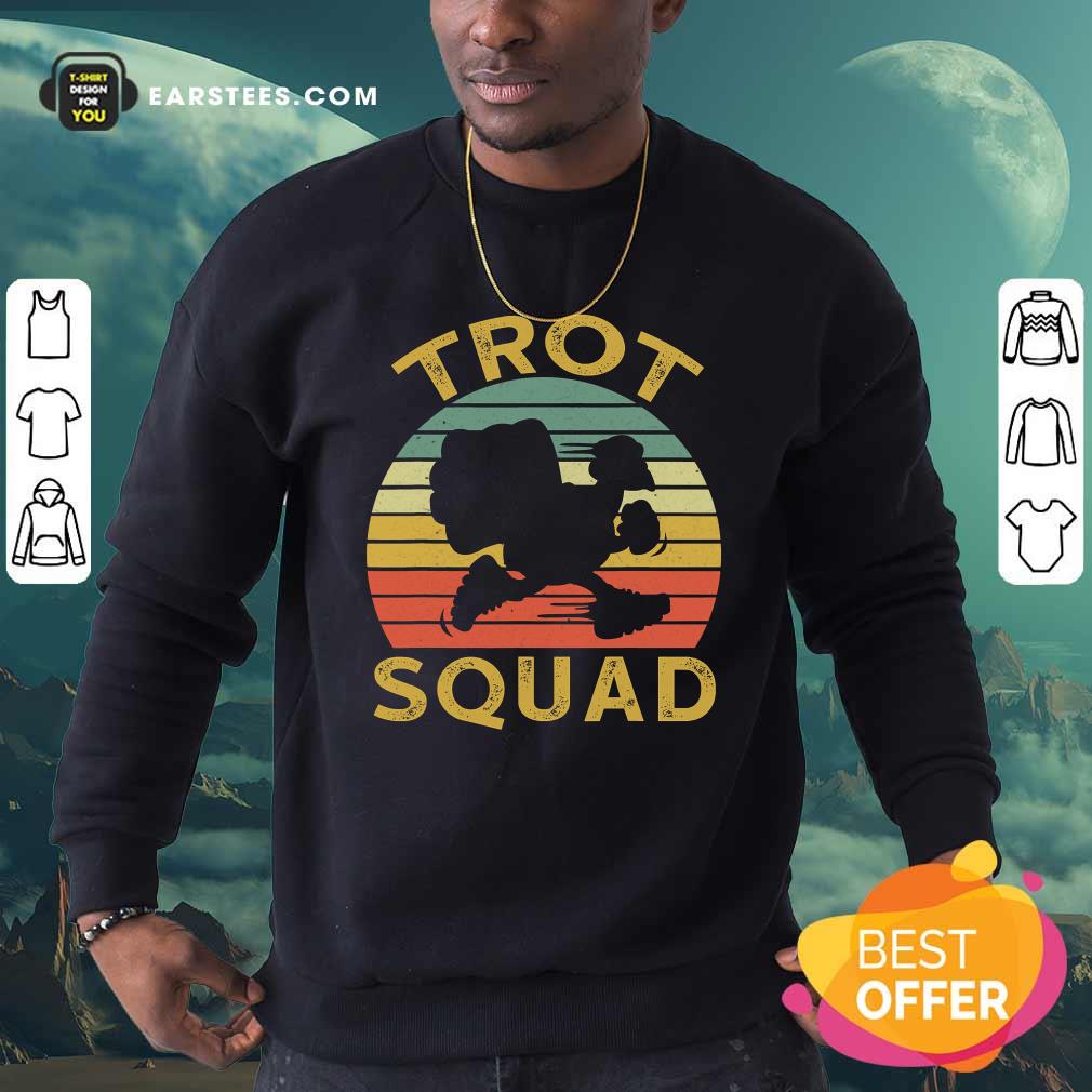 Nice Trot Squad Thanksgiving Turkey Trot Costume Vintage Shirt