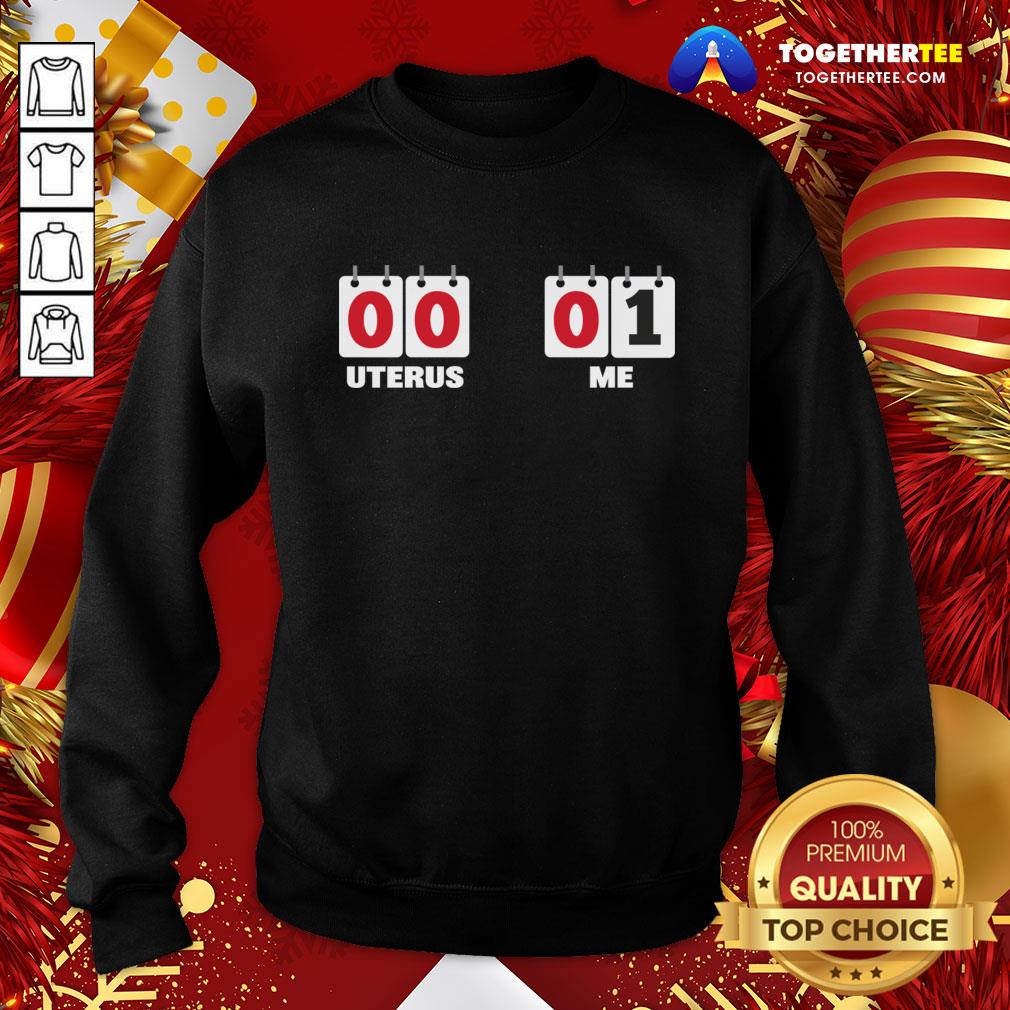 Nice Uterus 0 Me 1 Hysterectomy Recovery Get Well Soon Shirt