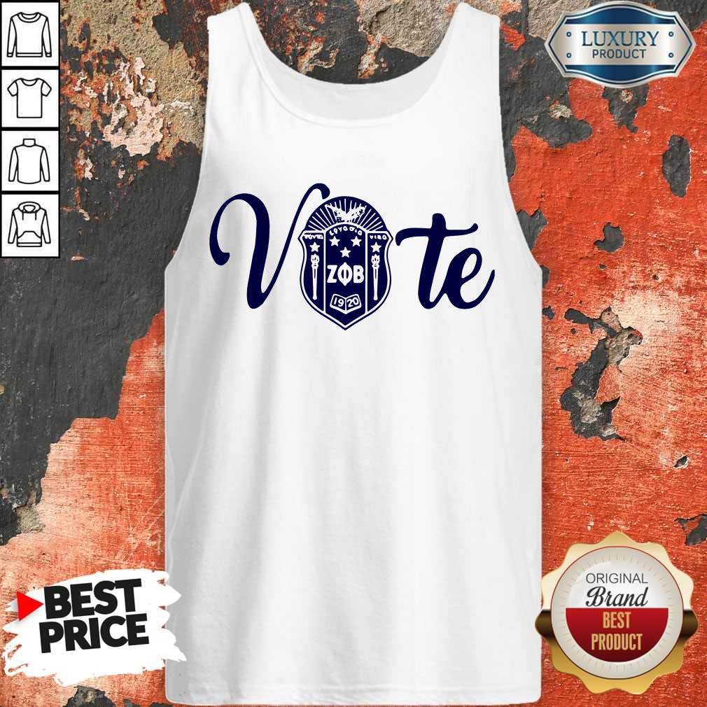 Nice Vote Zeta Phi Beta Crest Shirt