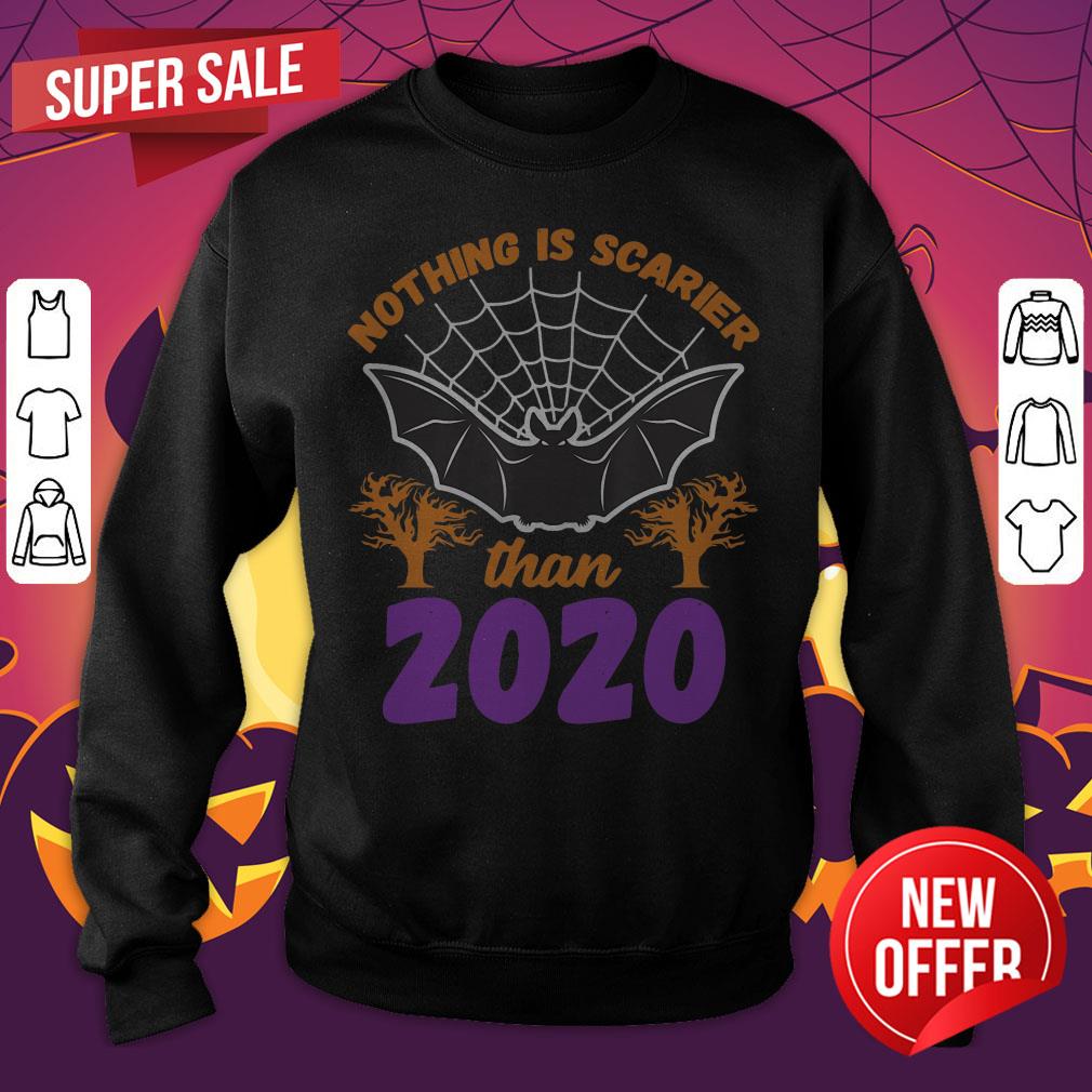 Nothing Is Scarier Than 2020 Halloween Bat T-Shirt