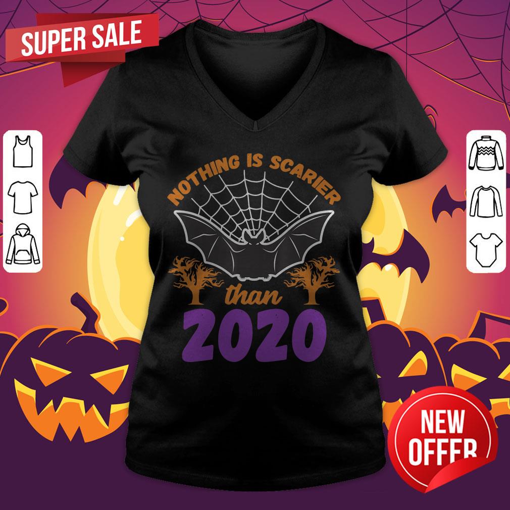 Nothing Is Scarier Than 2020 Halloween Bat T-Shirt