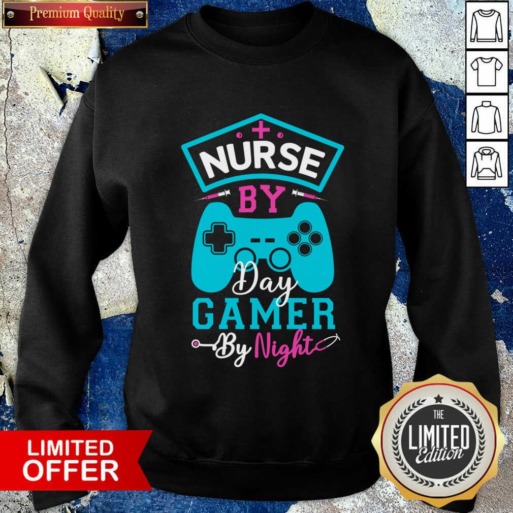Nurse By Day Gamer By Night Shirt