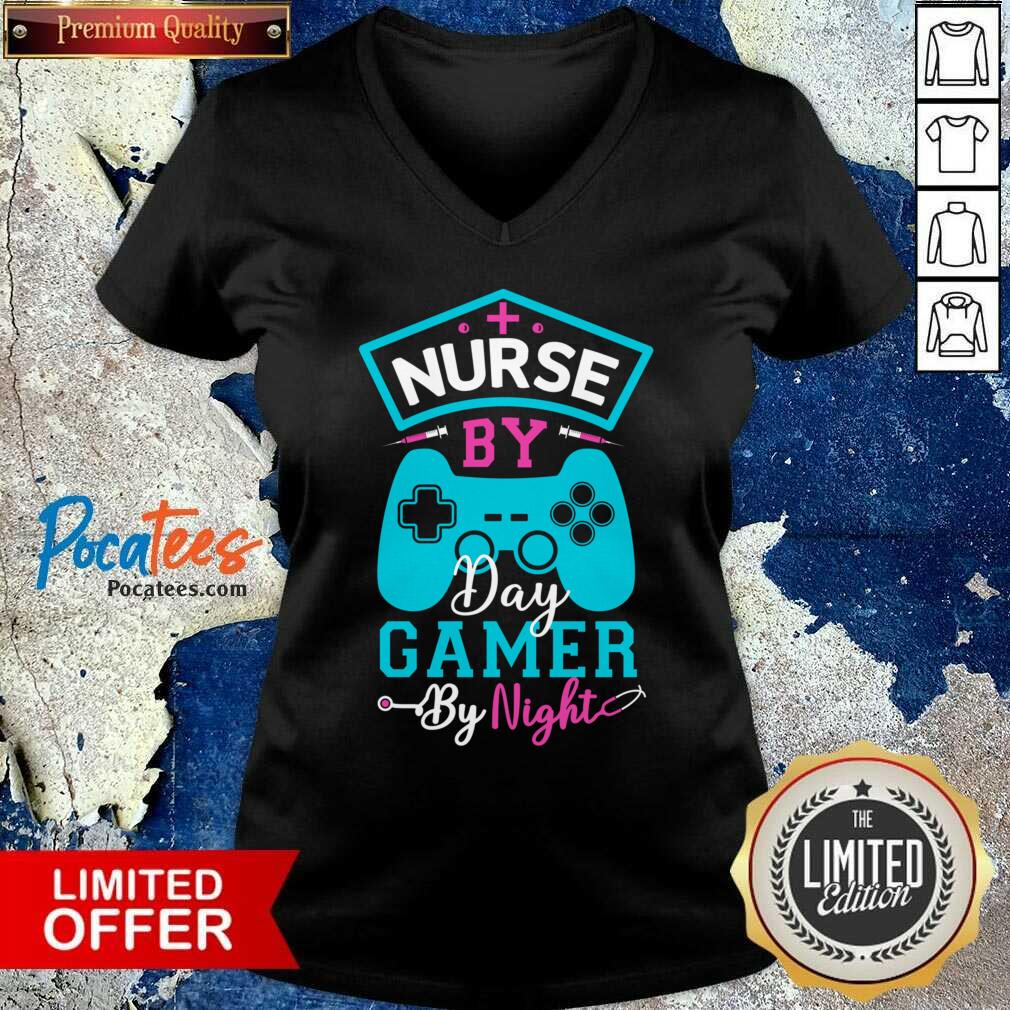 Nurse By Day Gamer By Night Shirt