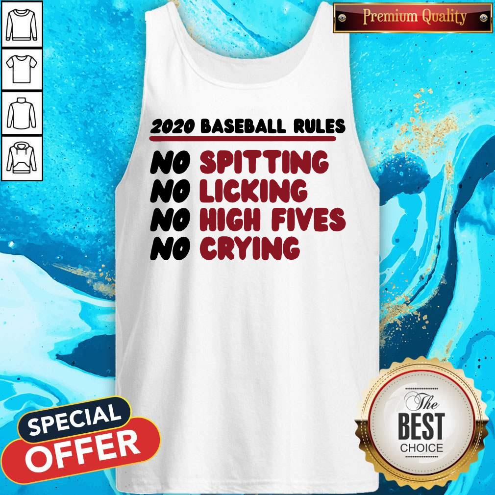 Official 2020 Baseball Rules Shirt
