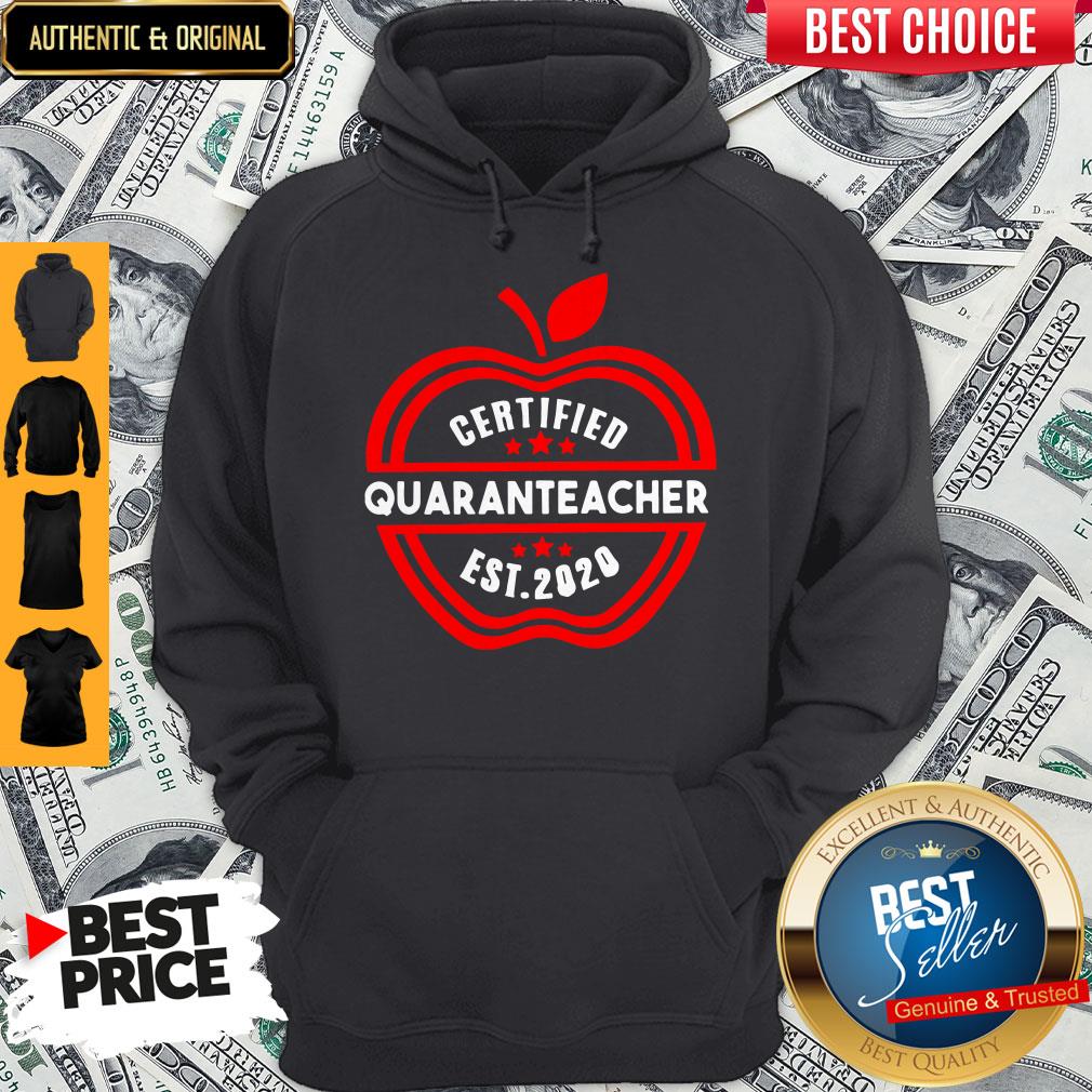 Official Apple Certified Quaranteacher Est 2020 Shirt