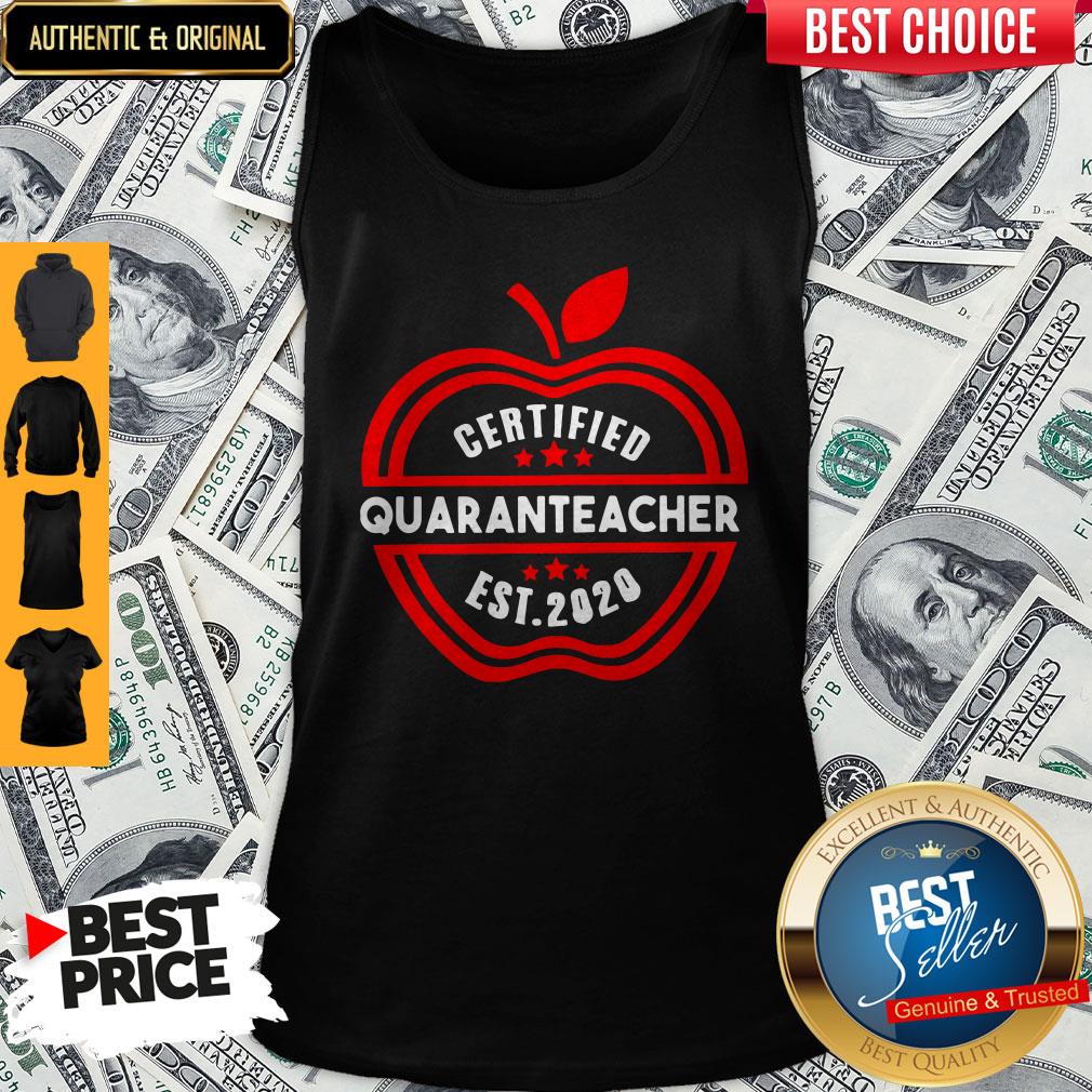 Official Apple Certified Quaranteacher Est 2020 Shirt