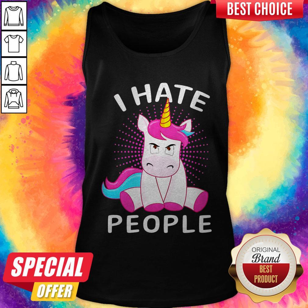 Official Baby Unicorn I hate People Shirt
